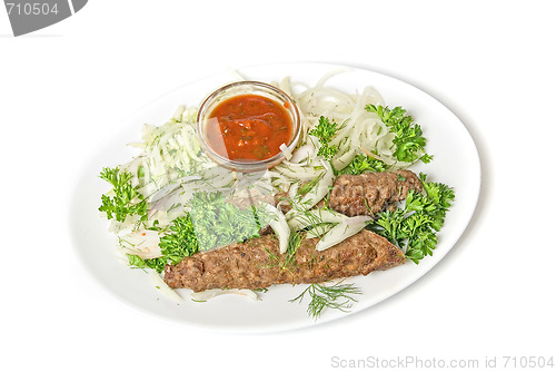 Image of minced mutton chop