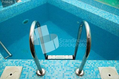 Image of Swimming pool steps