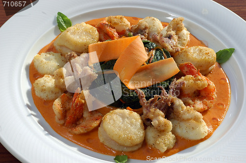 Image of lunch Roast Seafood
