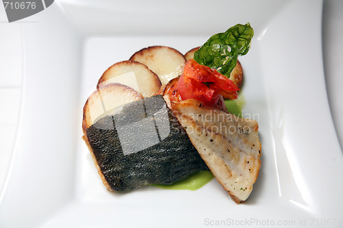 Image of lunch Roast  fish