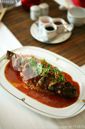 Image of lunch Roast fish