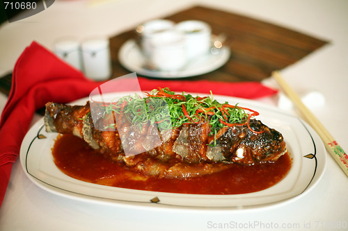 Image of lunch Roast fish