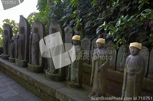 Image of Jizo statuettes 