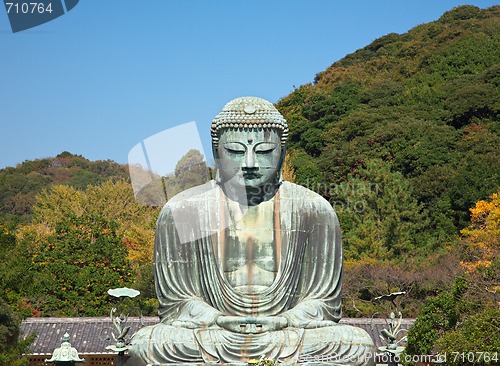 Image of Great Buddha statue in Kamakura