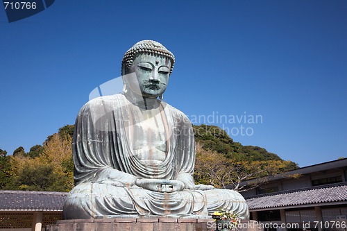 Image of Great Buddha statue in Kamakura