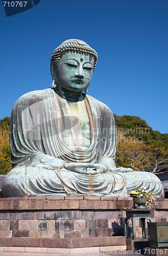 Image of Great Buddha statue in Kamakura