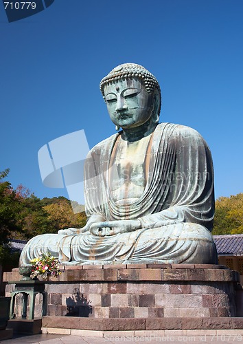 Image of Great Buddha statue in Kamakura