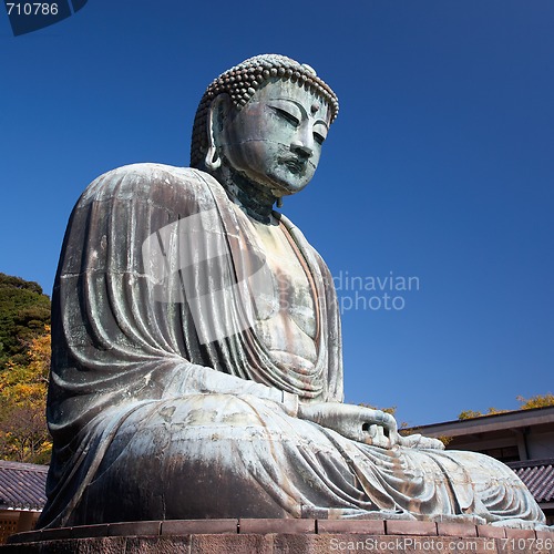 Image of Great Buddha statue in Kamakura