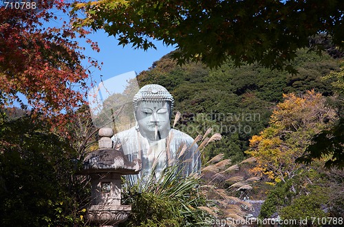 Image of Great Buddha statue in Kamakura