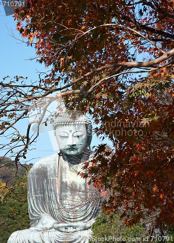 Image of Great Buddha statue in Kamakura