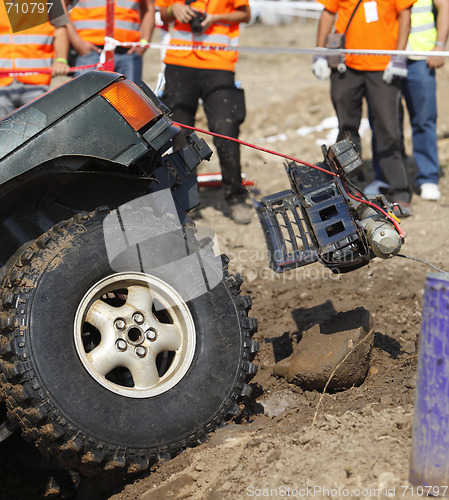 Image of Incident during an off road competition