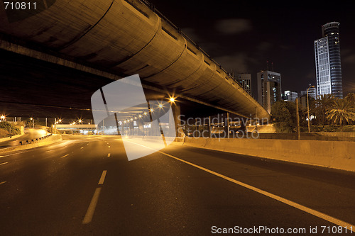 Image of Highway at Night