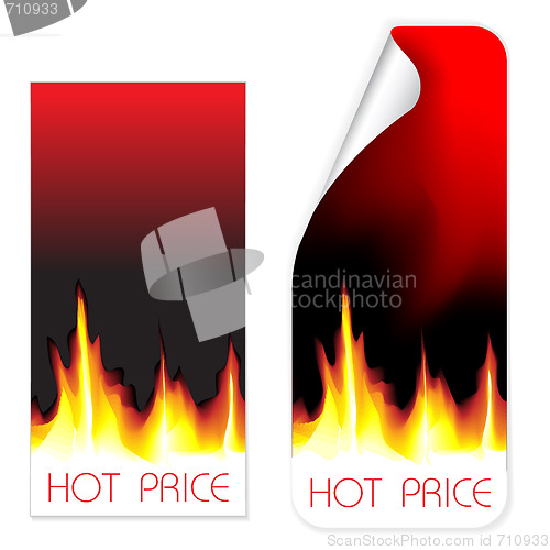 Image of hot price labels
