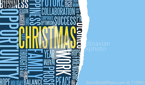 Image of Abstract Christmas card