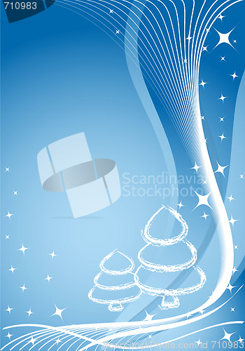 Image of Vector christmas background