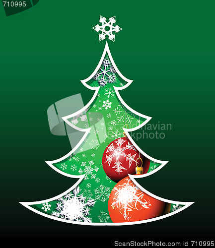 Image of Christmas tree