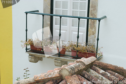 Image of Window and balcony of a typical house