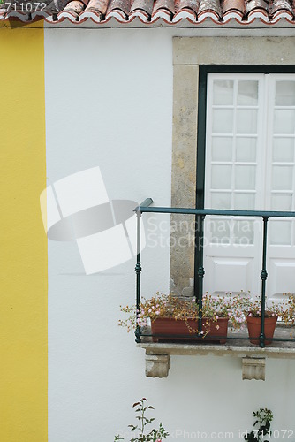 Image of Window and balcony of a typical house