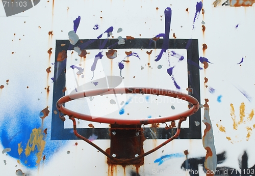 Image of Basketball hoop (background)