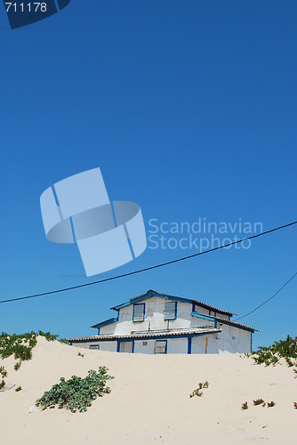 Image of Resort villa on beach dunes (ocean front)