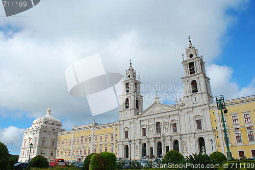 Image of Monastery in Mafra, Portugal