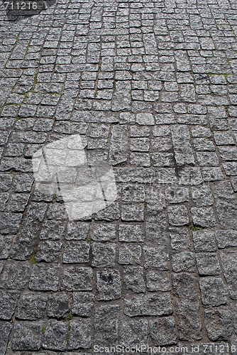 Image of Portuguese tradition black 'calçada'