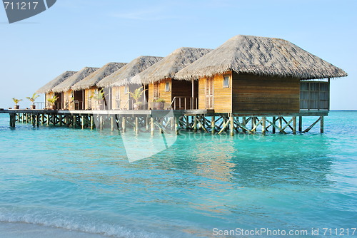 Image of Water villas in Maldives