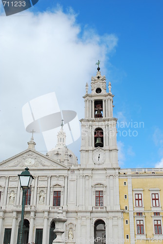 Image of Monastery in Mafra, Portugal