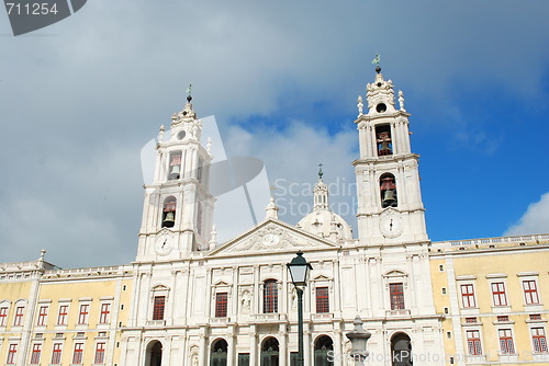 Image of Monastery in Mafra, Portugal