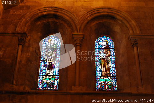 Image of Sé Cathedral Chapel Vitral in Lisbon