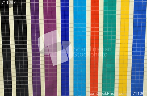 Image of Colorful ceramic tiles/mosaics