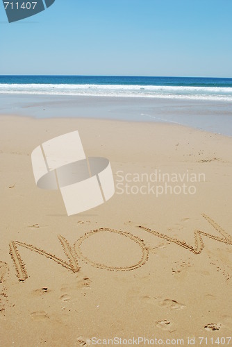 Image of Holidays background on beach (now)