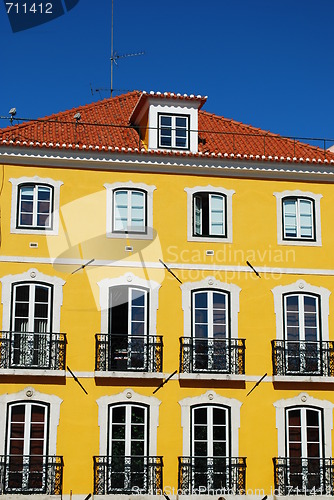 Image of Ancient building facade