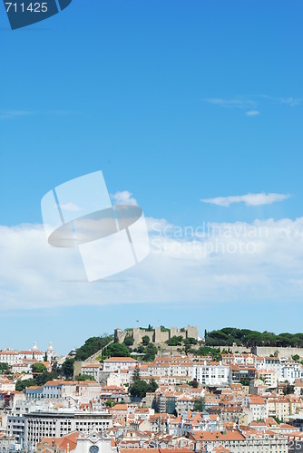 Image of Sao Jorge Castle in Lisbon, Portugal