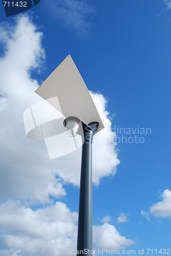 Image of Modern street lamp