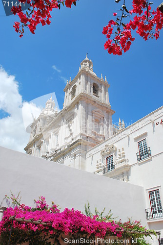 Image of Santa Engrácia Church in Lisbon, Portugal