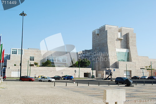 Image of Modern architecture in Lisbon (CCB)
