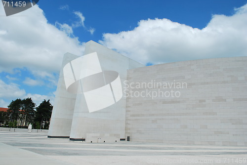 Image of New and modern cathedral of Fatima