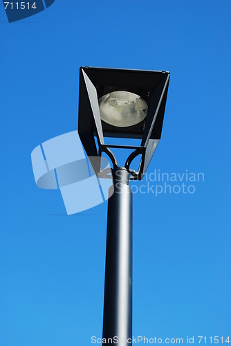 Image of Modern street lamp