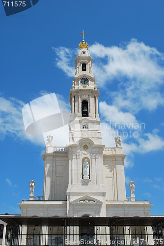 Image of View of the Sanctuary of Fatima, in Portugal