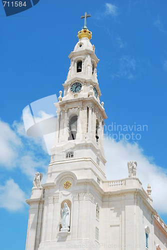 Image of View of the Sanctuary of Fatima, in Portugal