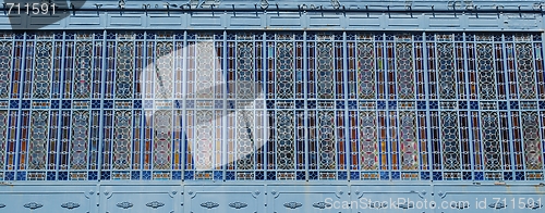 Image of Architectural detail of a antique window