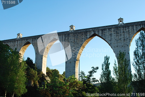 Image of Aqueduct of the Free Waters in Lisbon