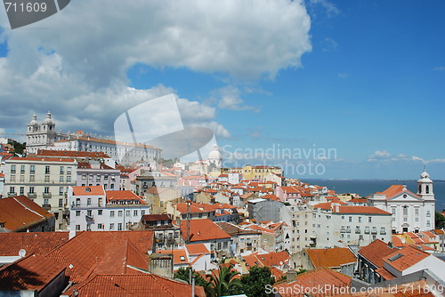 Image of City view of the Capital of Portugal, Lisbon