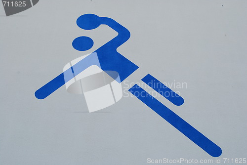 Image of Handball sport ilustration