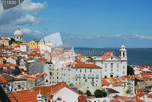 Image of City view of the Capital of Portugal, Lisbon