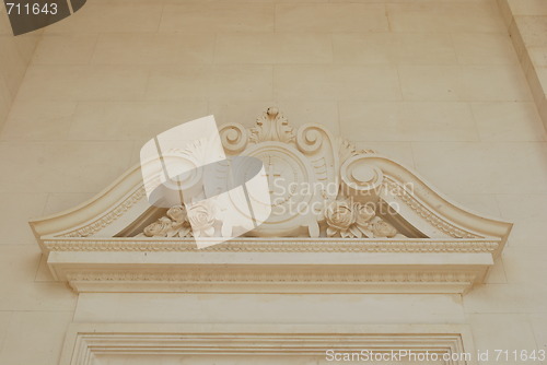 Image of Architecture detail of a ancient building