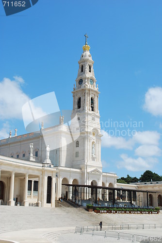 Image of View of the Sanctuary of Fatima, in Portugal