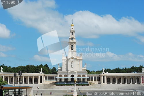 Image of View of the Sanctuary of Fatima, in Portugal