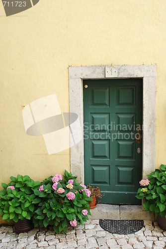 Image of Typical house detail in local village